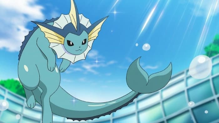 Vaporeon jumping